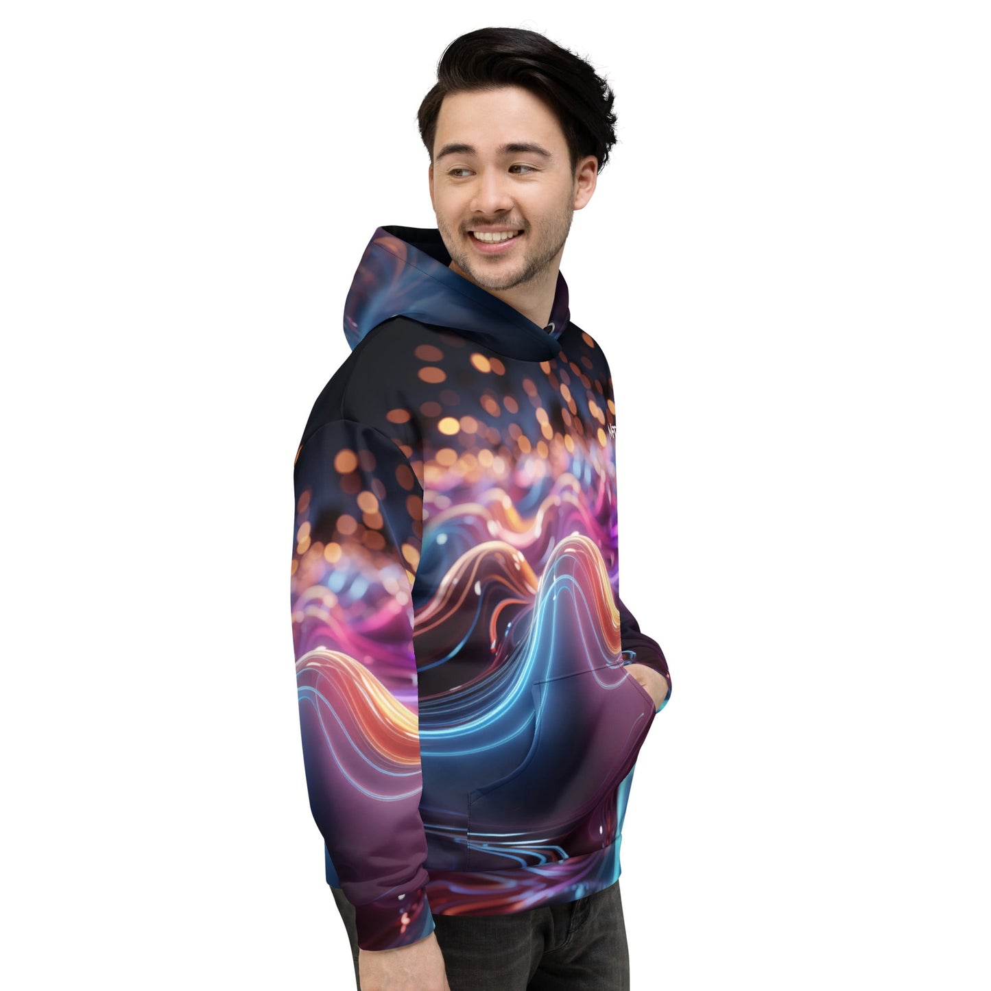 Neon AI - Unisex Hoodie by DarkByteGear
