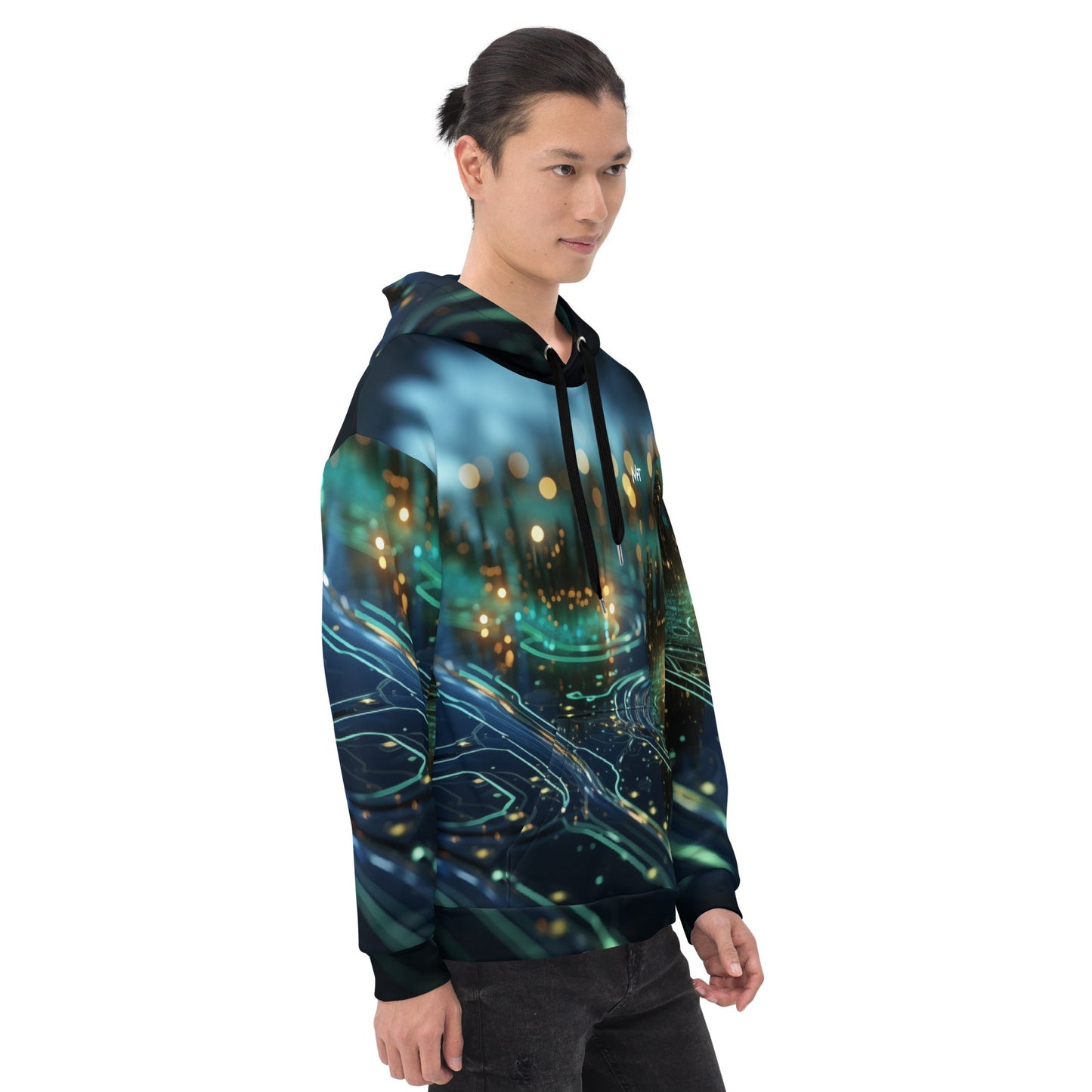 CyberTech Quantum GPU v5 - Unisex Hoodie by DarkByteGear
