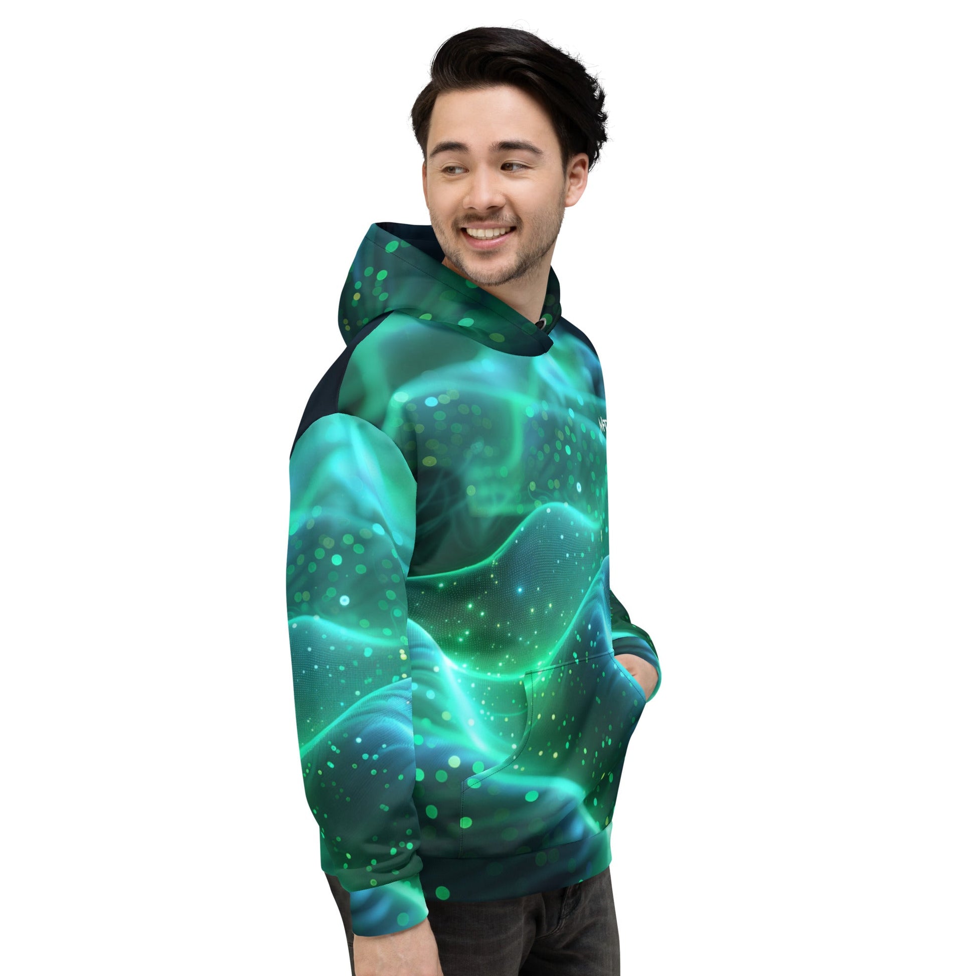 CyberTech Quantum GPU v8 - Unisex Hoodie by DarkByteGear
