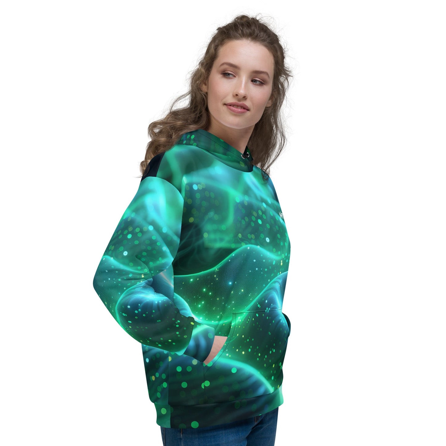 CyberTech Quantum GPU v8 - Unisex Hoodie by DarkByteGear