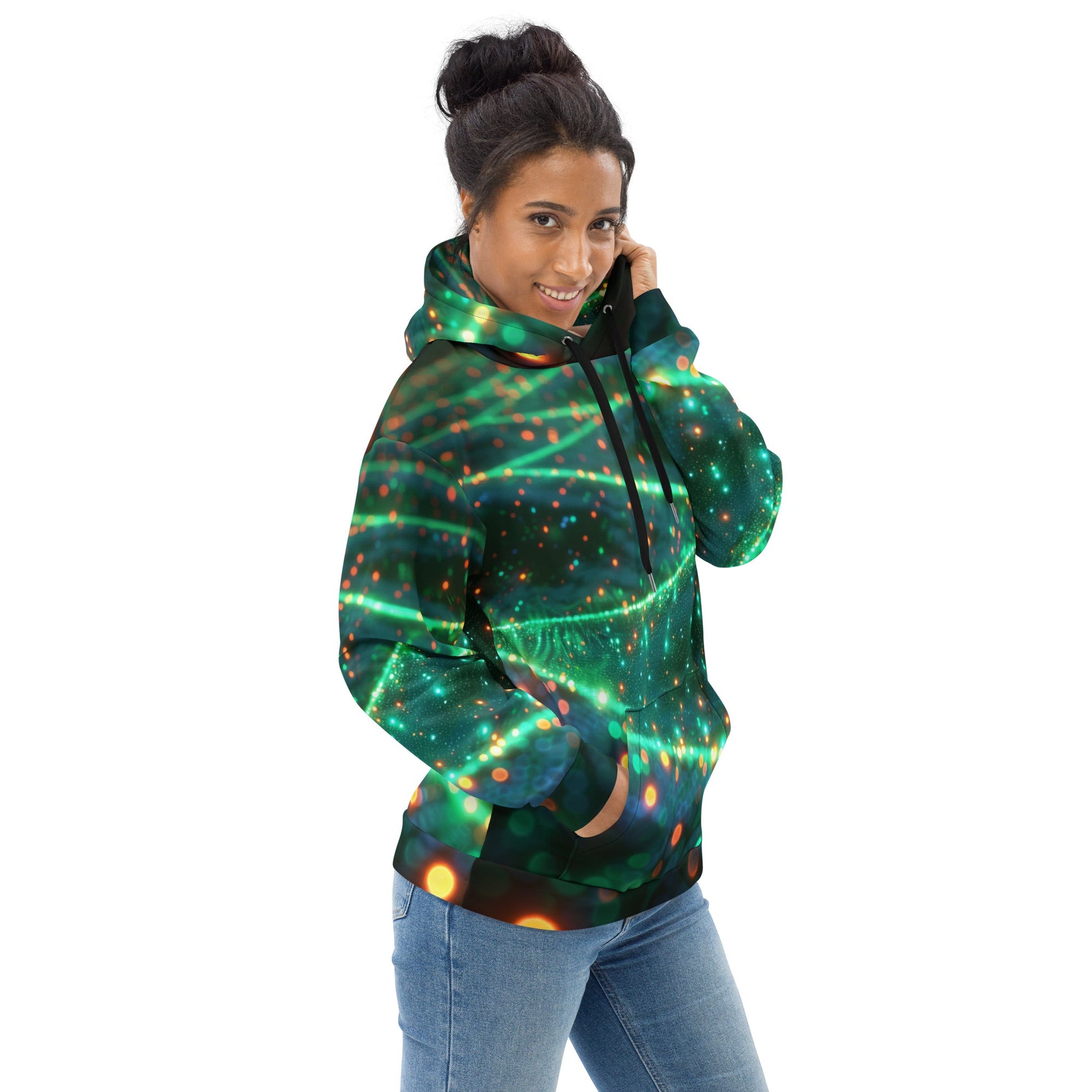 CyberTech Quantum GPU v9 - Unisex Hoodie by DarkByteGear