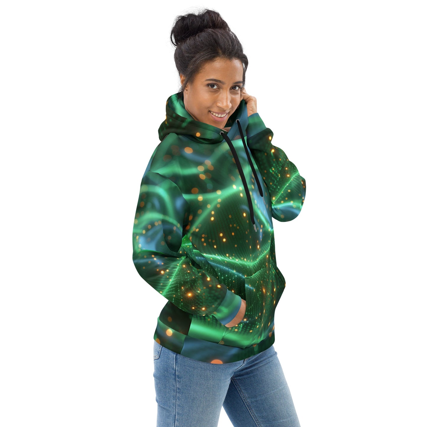 CyberTech Quantum GPU v10 - Unisex Hoodie by DarkByteGear
