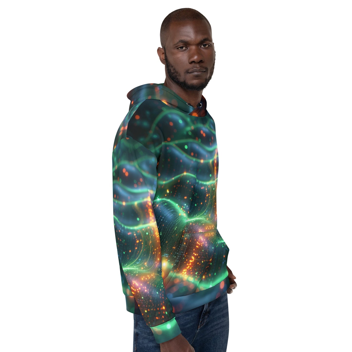 CyberTech Quantum GPU v14 - Unisex Hoodie by DarkByteGear