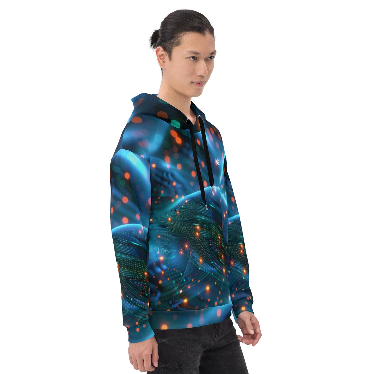 CyberTech Quantum GPU v15 - Unisex Hoodie by DarkByteGear