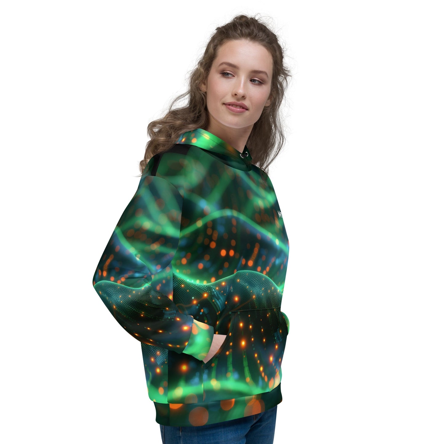 CyberTech Quantum GPU v16 - Unisex Hoodie by DarkByteGear