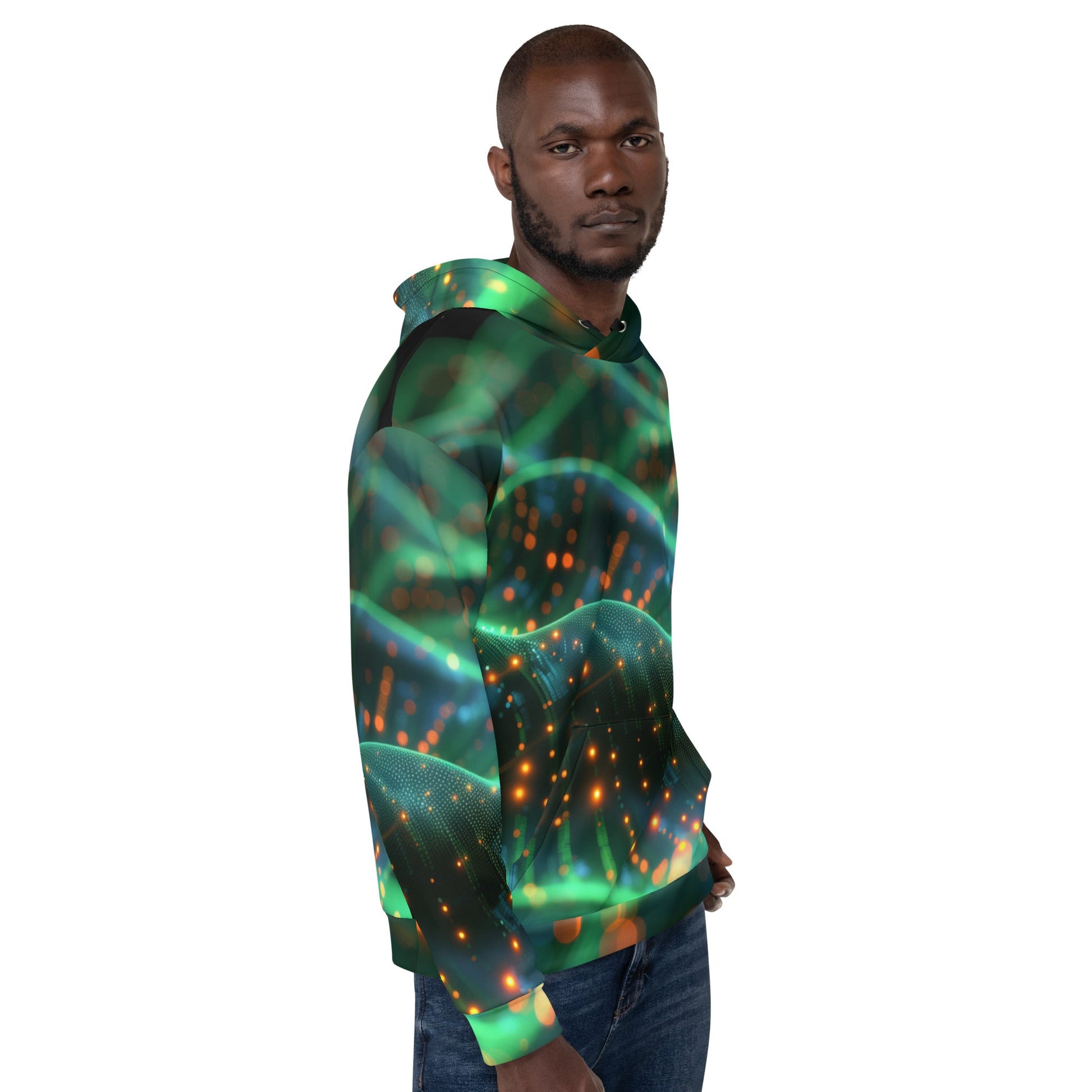 CyberTech Quantum GPU v16 - Unisex Hoodie by DarkByteGear