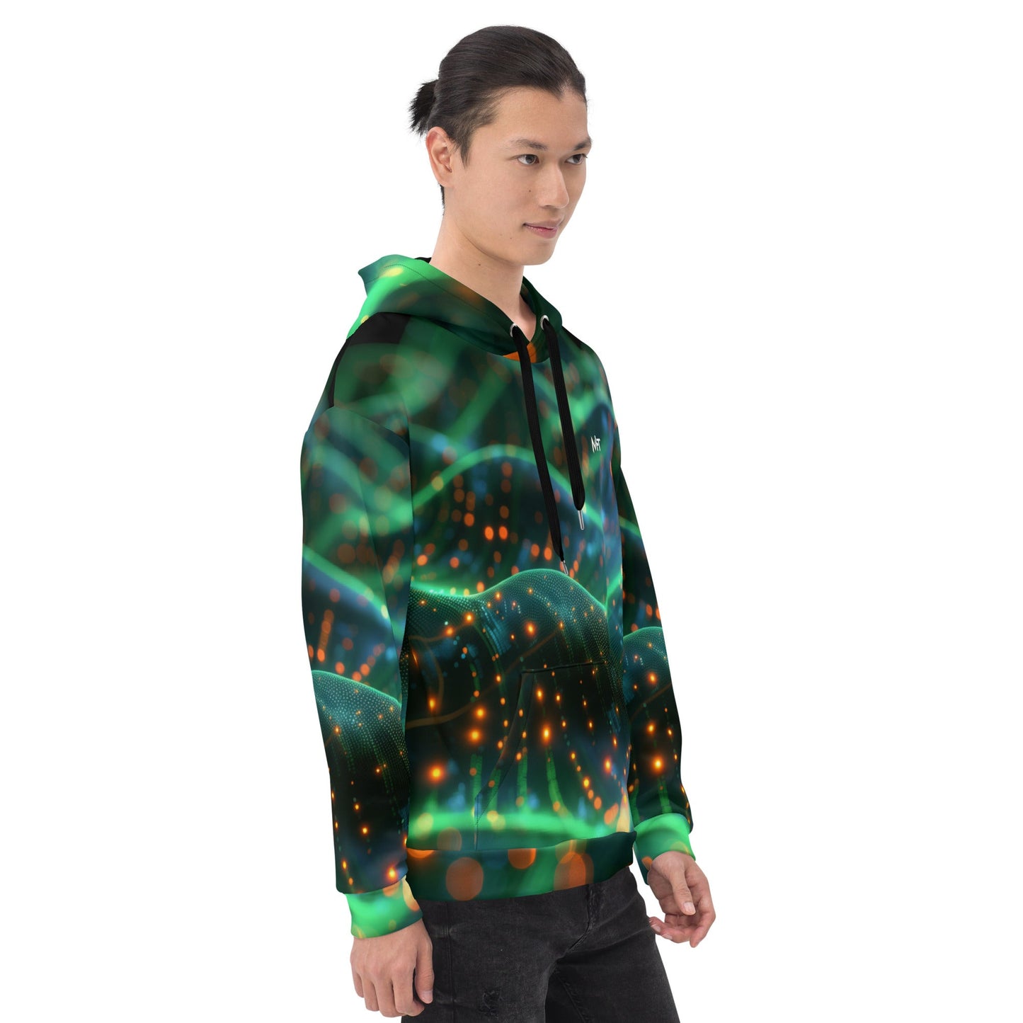 CyberTech Quantum GPU v16 - Unisex Hoodie by DarkByteGear