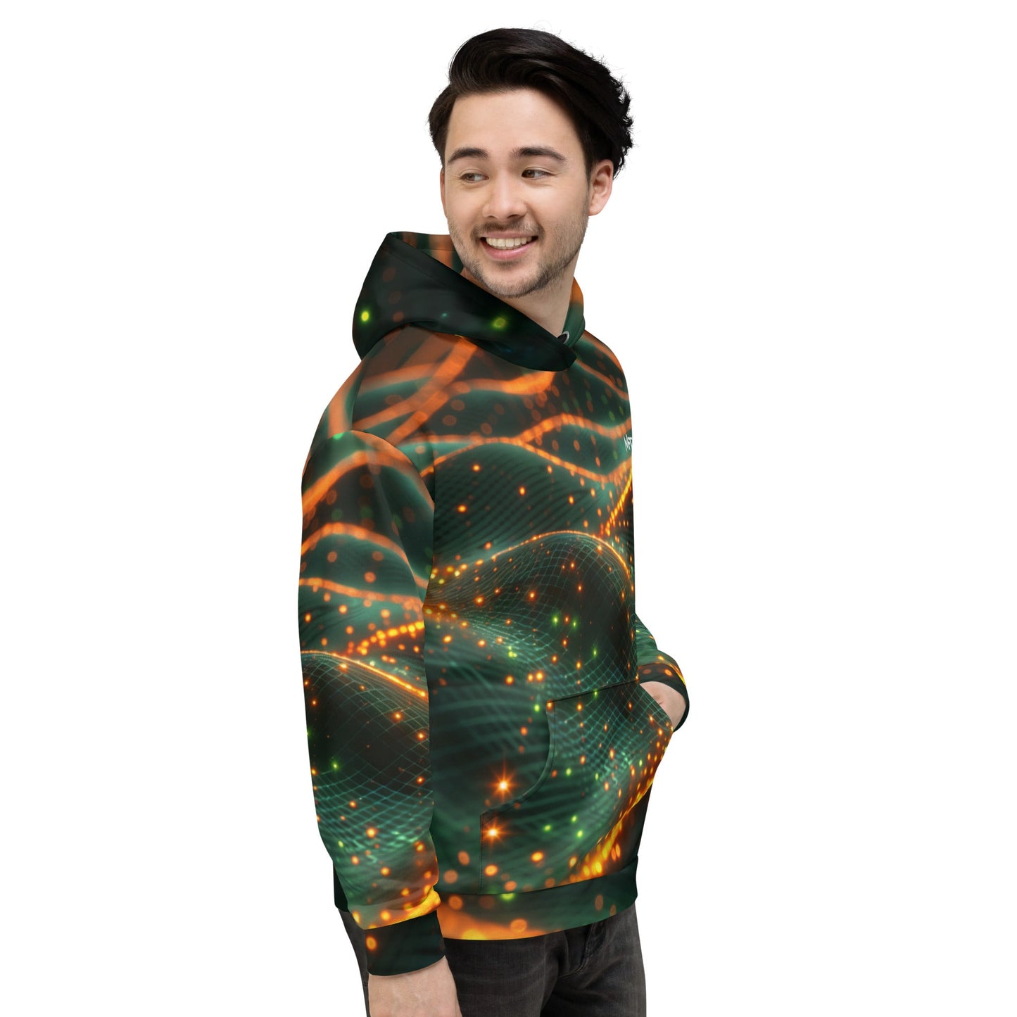 CyberTech Quantum GPU v17 - Unisex Hoodie by DarkByteGear