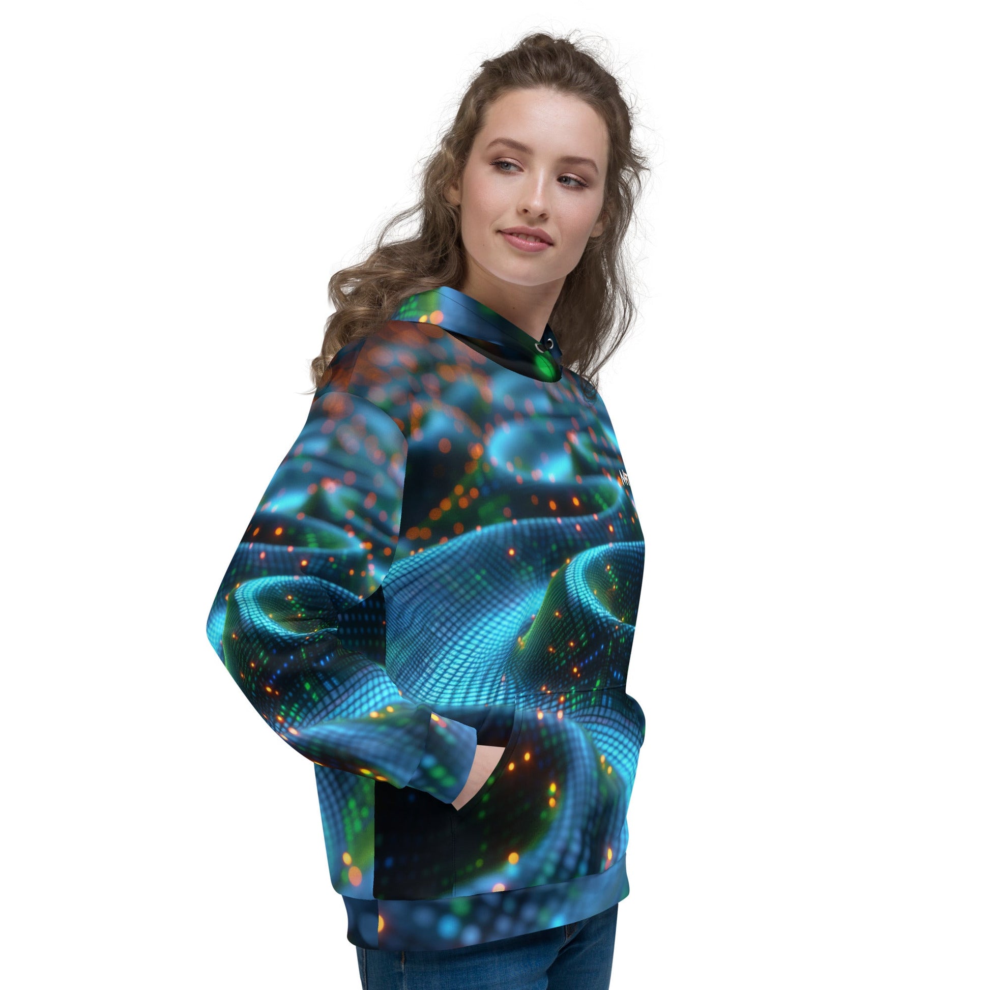 CyberTech Quantum GPU v18 - Unisex Hoodie by DarkByteGear