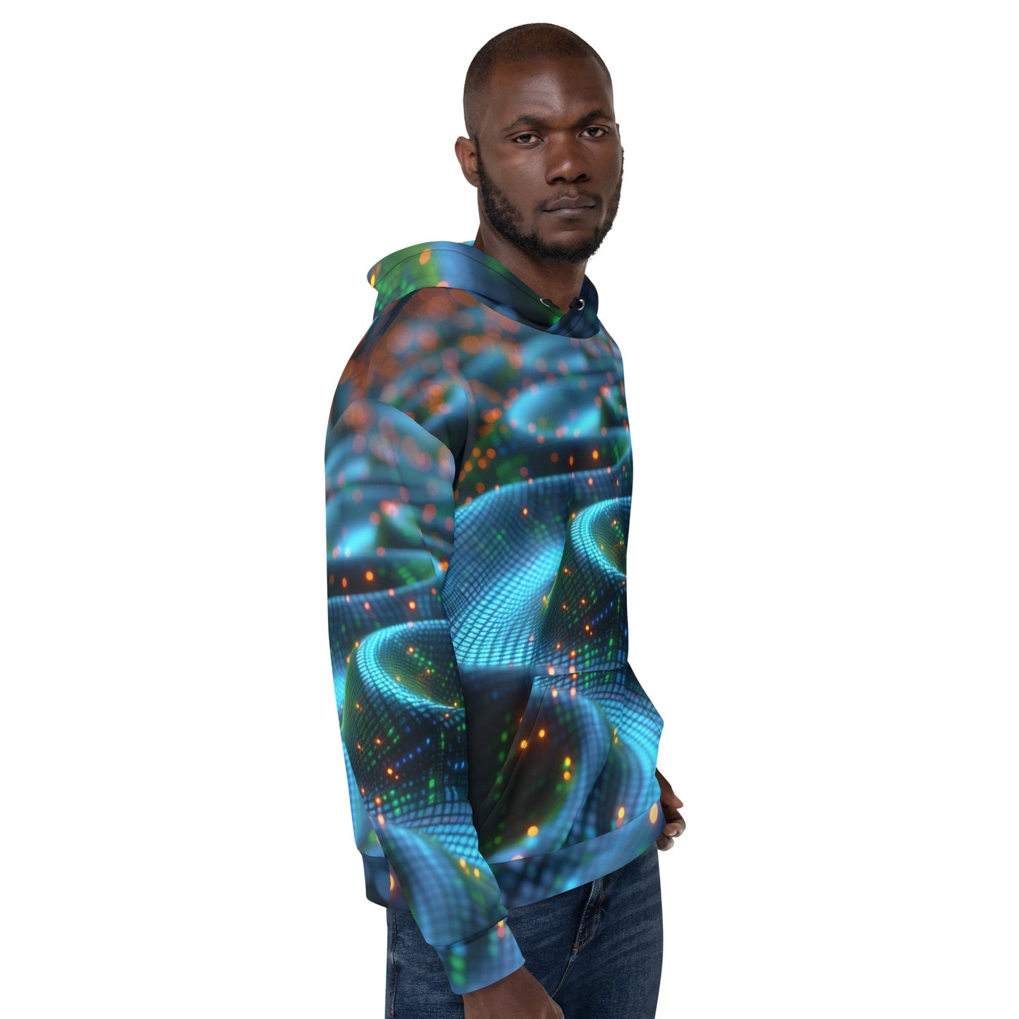 CyberTech Quantum GPU v18 - Unisex Hoodie by DarkByteGear