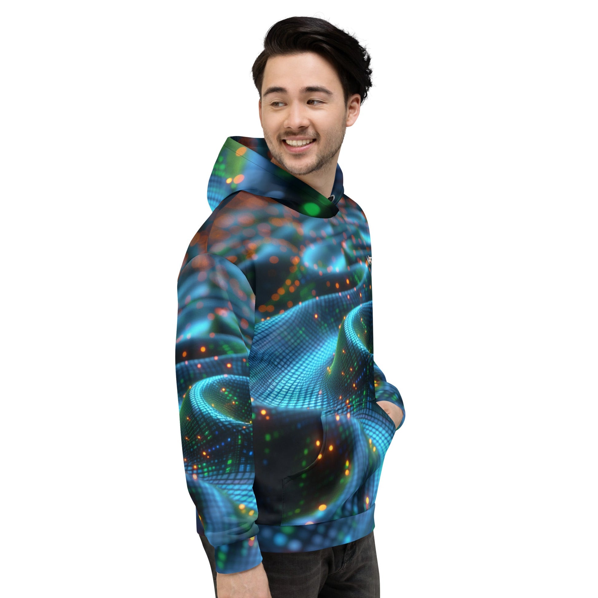 CyberTech Quantum GPU v18 - Unisex Hoodie by DarkByteGear