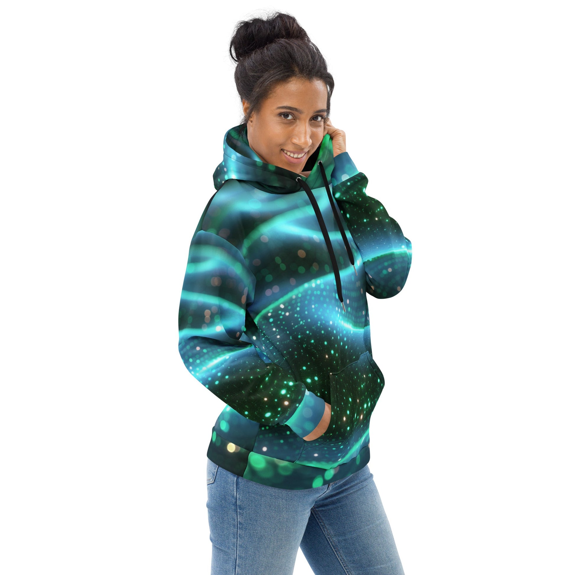 CyberTech Quantum GPU v19 - Unisex Hoodie by DarkByteGear