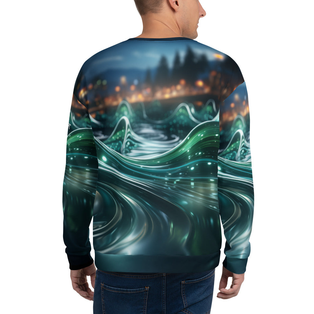 Neon AI V1 - Unisex Sweatshirt by DarkByteGear