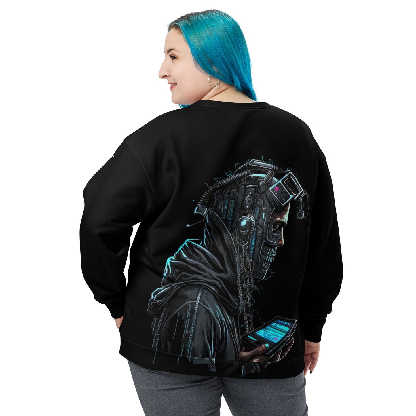 Cyberware assassin v2 - Unisex Sweatshirt by DarkByteGear