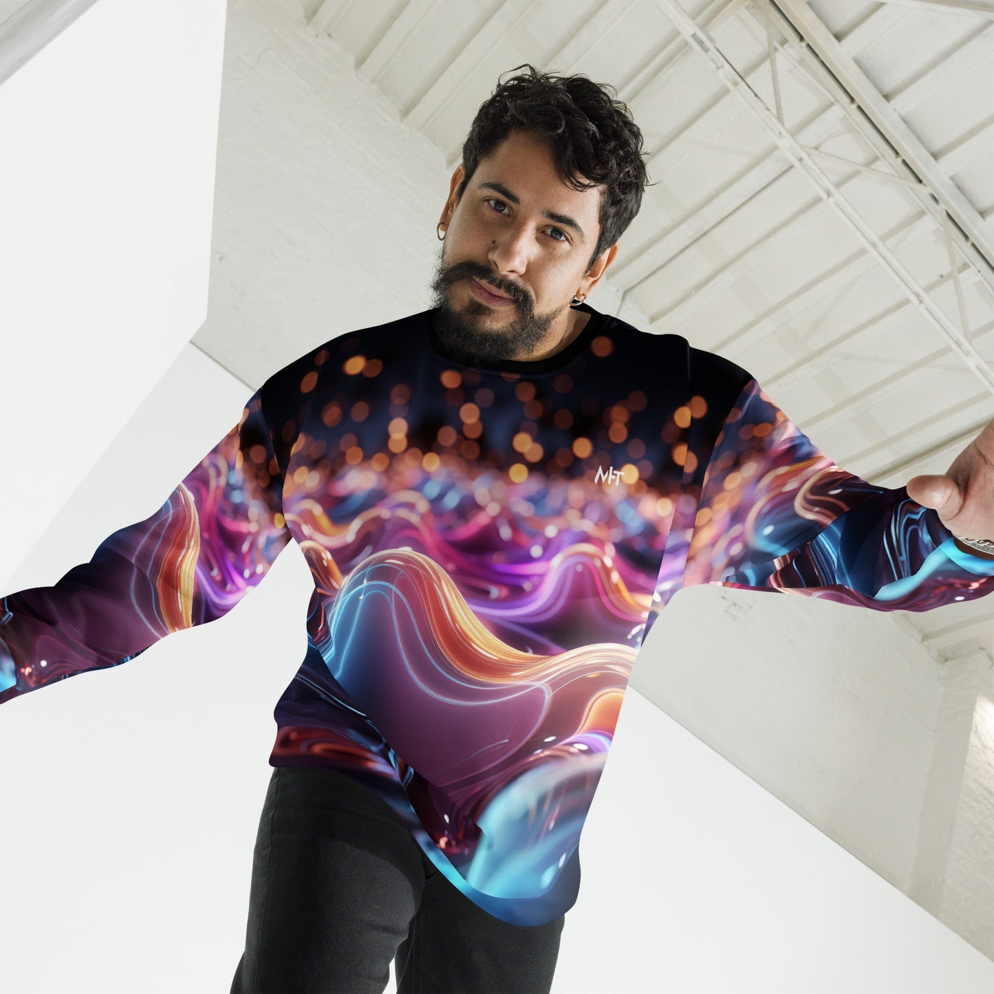 Neon AI - Unisex Sweatshirt by DarkByteGear