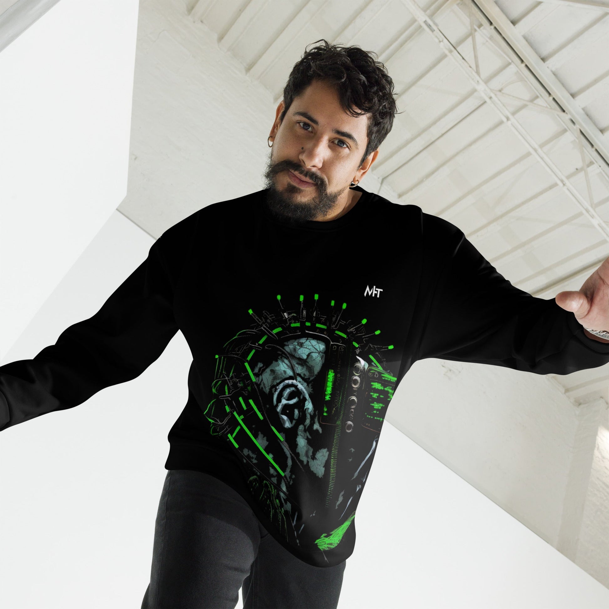 CyberWare Assassin V13 - Unisex Sweatshirt by DarkByteGear