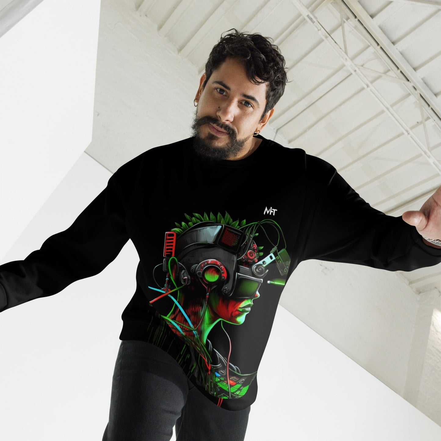 CyberWare Assassin V17 - Unisex Sweatshirt by DarkByteGear