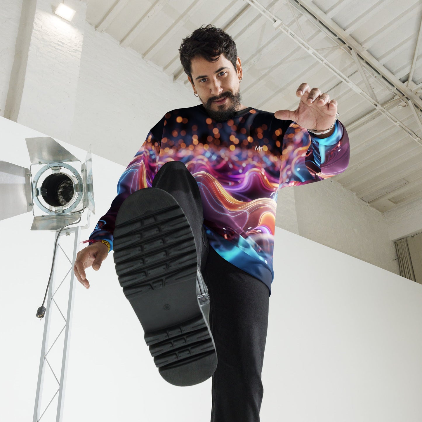 Neon AI - Unisex Sweatshirt by DarkByteGear