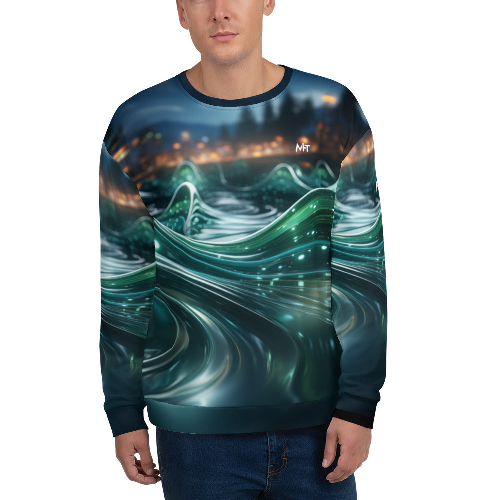 Neon AI V1 - Unisex Sweatshirt by DarkByteGear