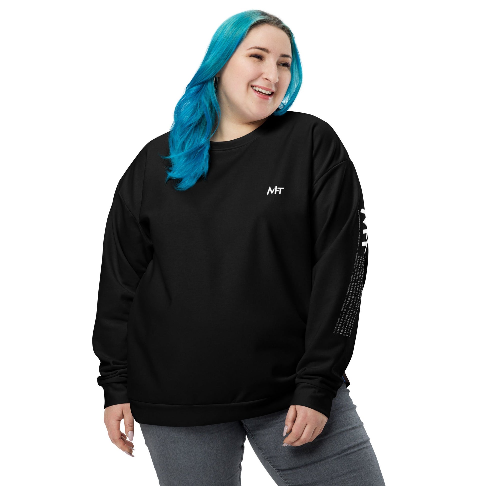 CyberWare Assassin - Unisex Sweatshirt ( Back Print ) by DarkByteGear