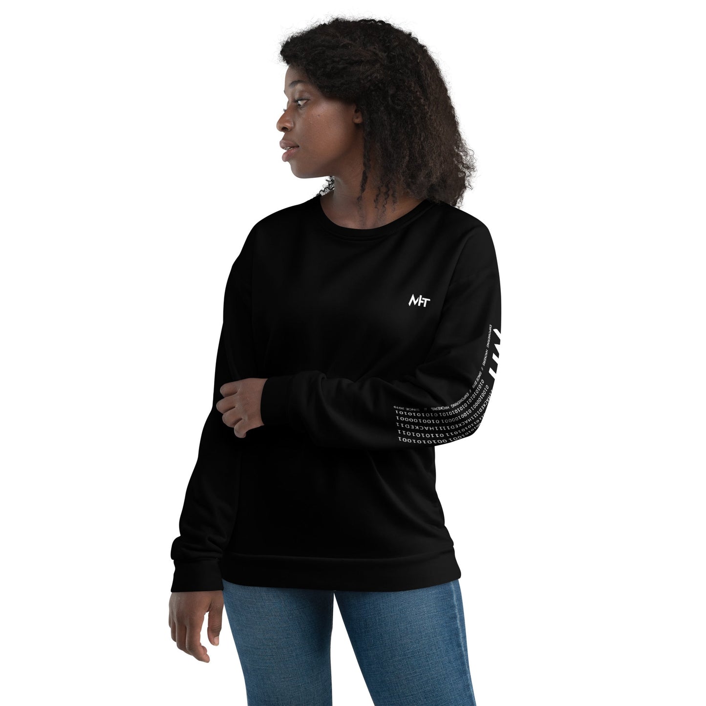 CyberWare Assassin - Unisex Sweatshirt ( Back Print ) by DarkByteGear