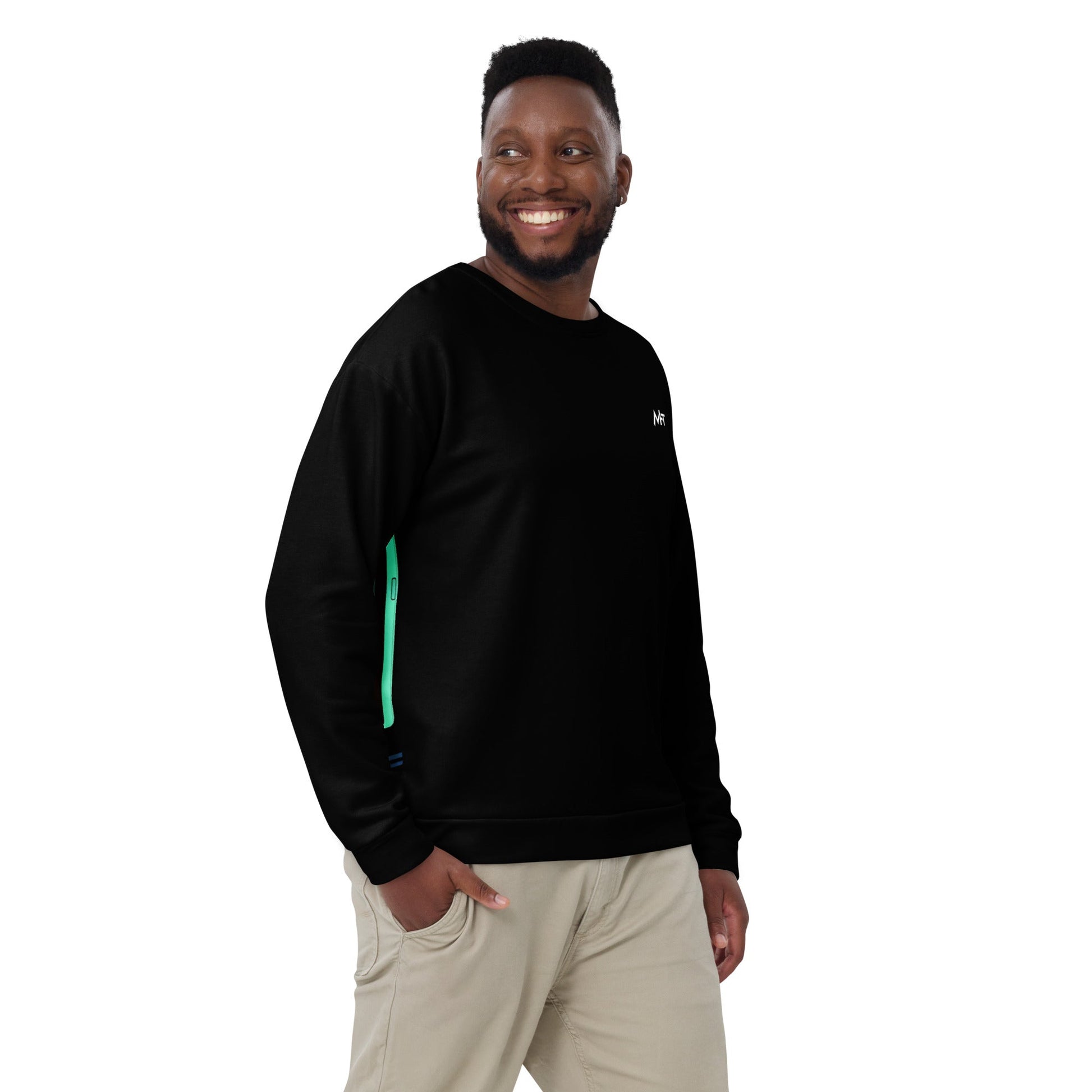 CyberWare Assassin - Unisex Sweatshirt ( Back Print ) by DarkByteGear