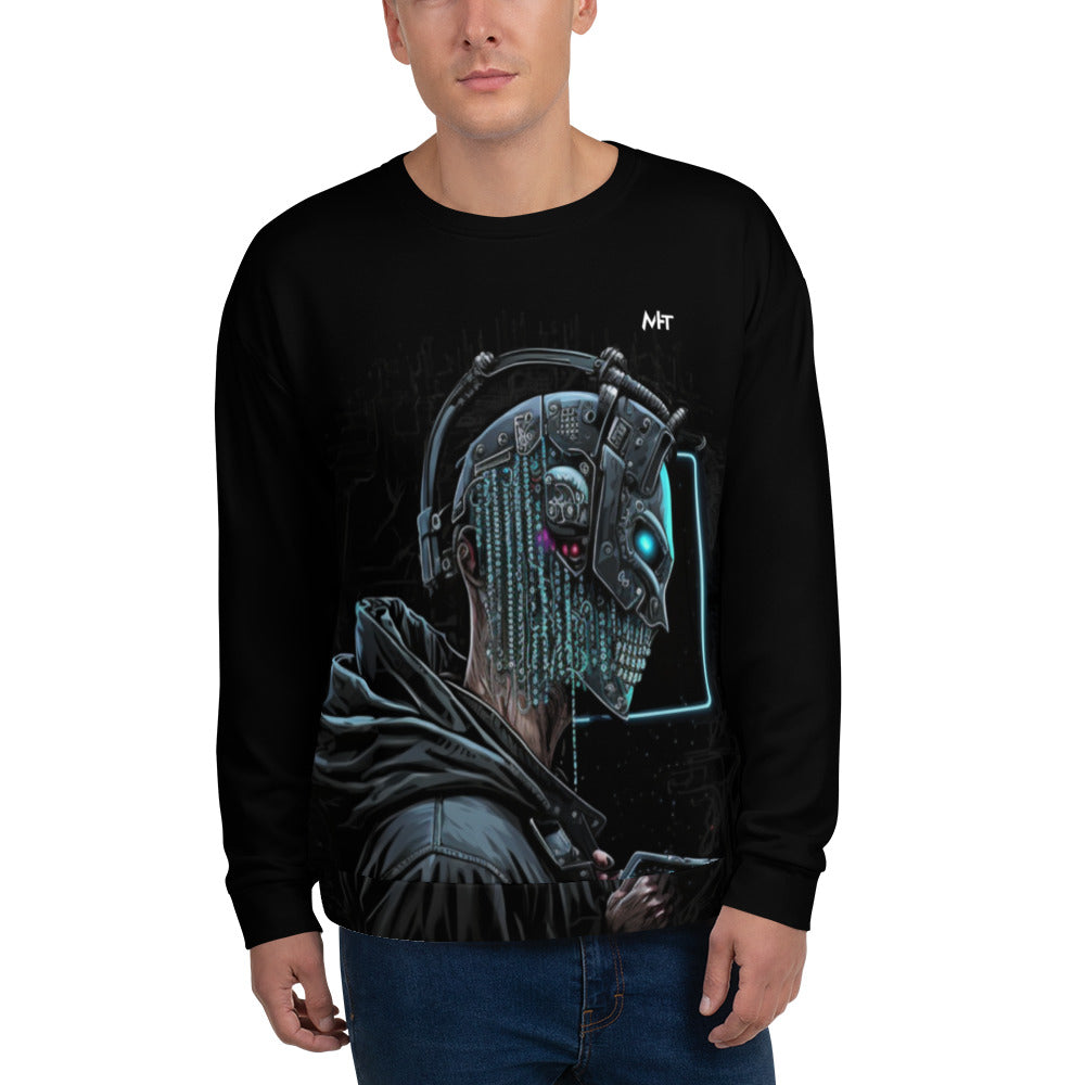Cyberware assassin v5 - Unisex Sweatshirt by DarkByteGear