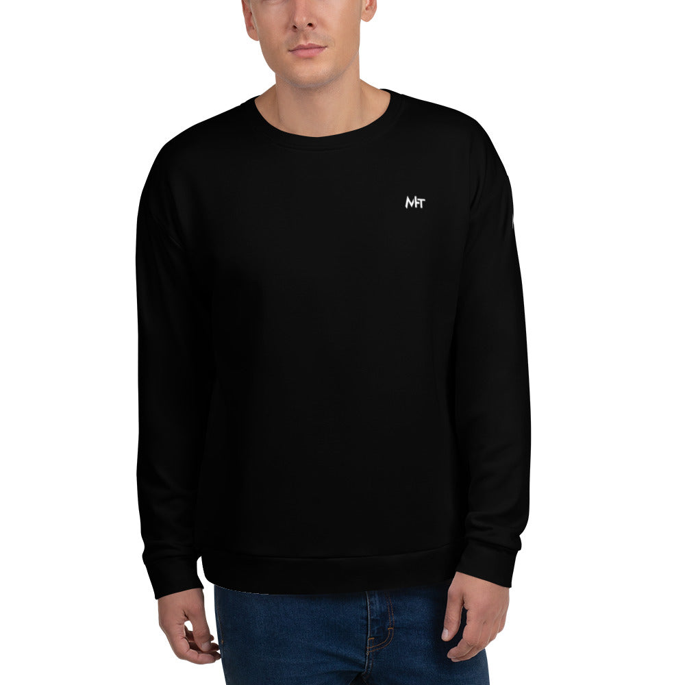 Cyberware assassin v5 - Unisex Sweatshirt ( Back Print ) by DarkByteGear