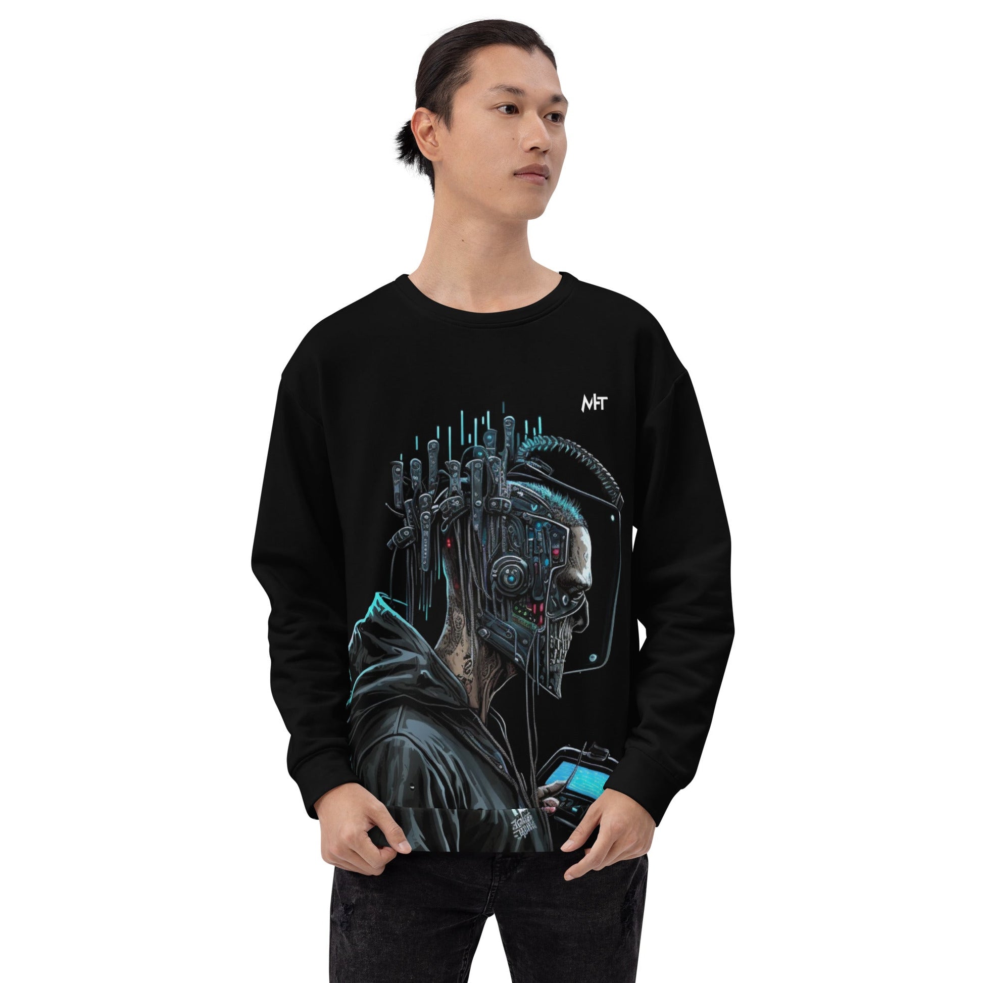 Cyberware assassin v6 - Unisex Sweatshirt by DarkByteGear