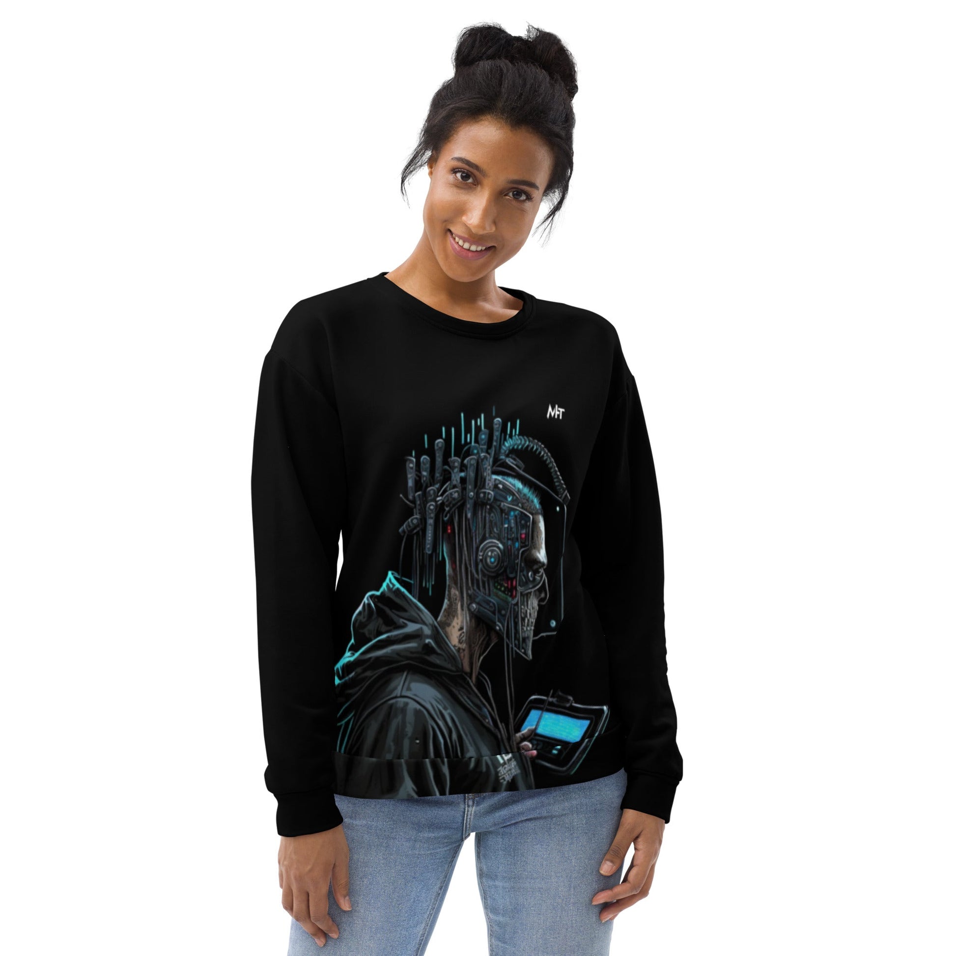 Cyberware assassin v6 - Unisex Sweatshirt by DarkByteGear