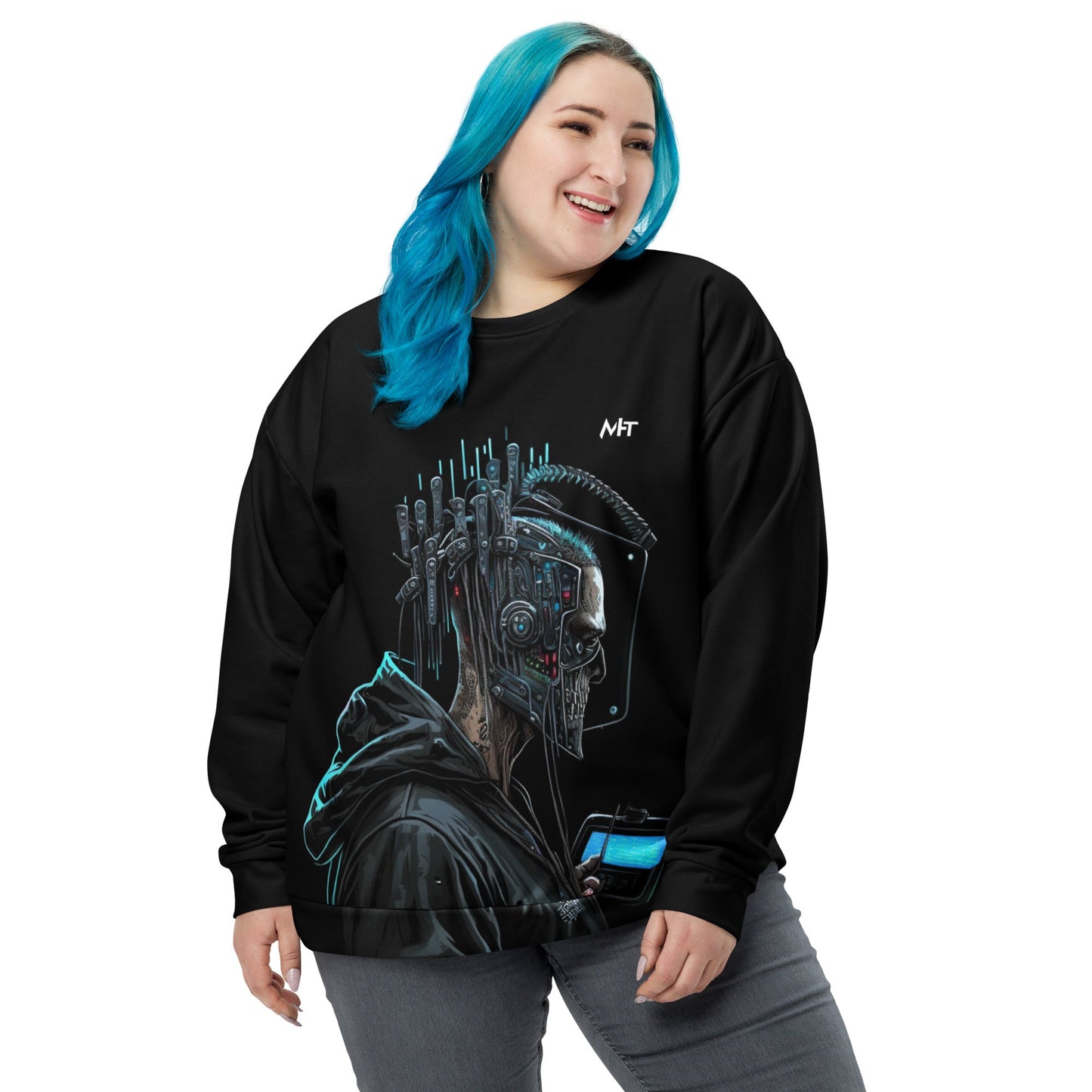 Cyberware assassin v6 - Unisex Sweatshirt by DarkByteGear