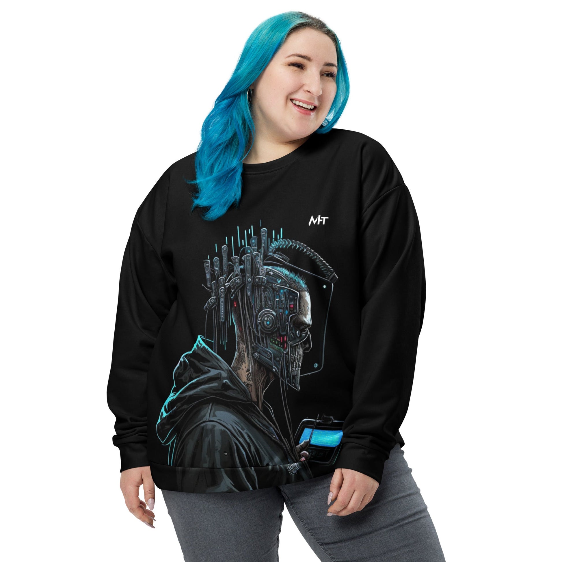 Cyberware assassin v6 - Unisex Sweatshirt by DarkByteGear