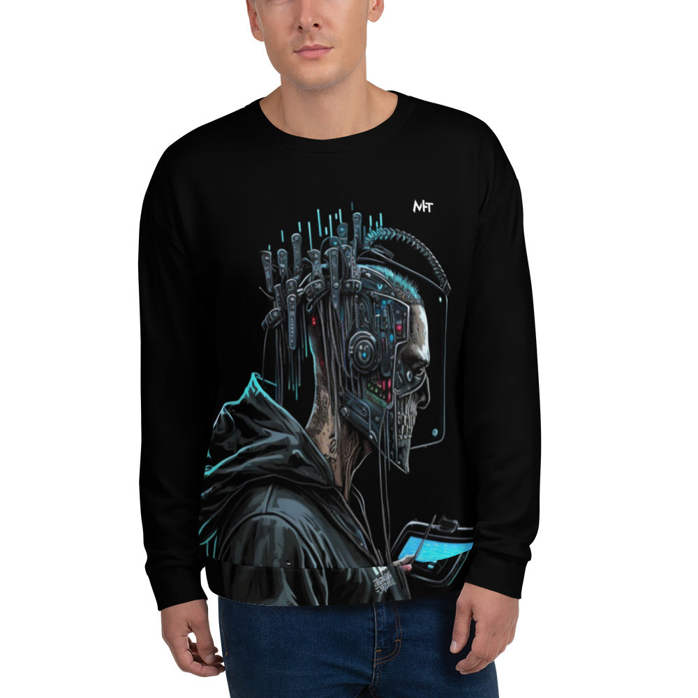 Cyberware assassin v6 - Unisex Sweatshirt by DarkByteGear