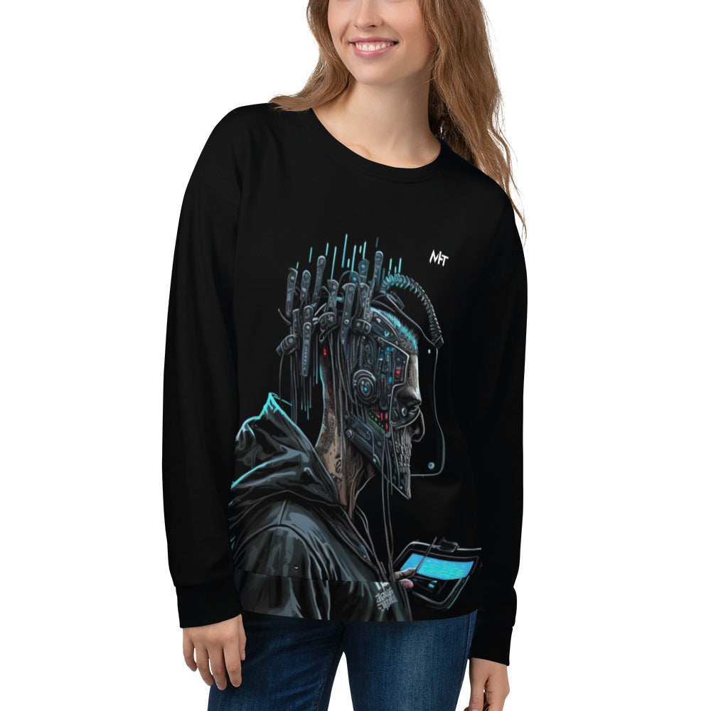 Cyberware assassin v6 - Unisex Sweatshirt by DarkByteGear