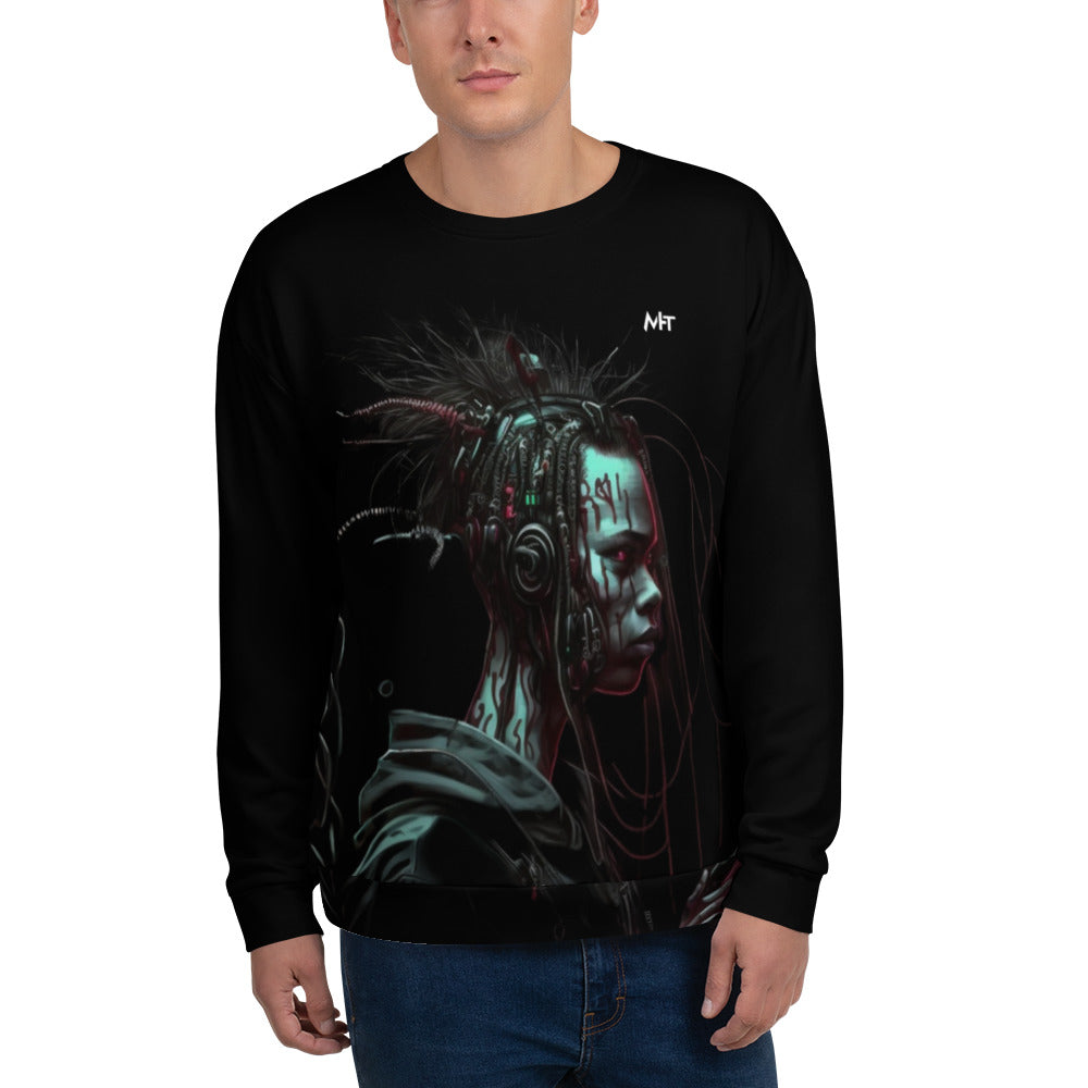 Cyberware assassin v7- Unisex Sweatshirt by DarkByteGear