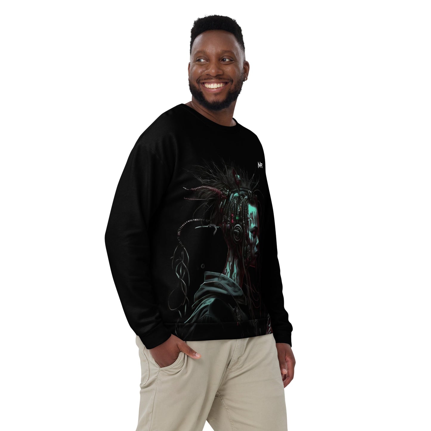 Cyberware assassin v7- Unisex Sweatshirt by DarkByteGear