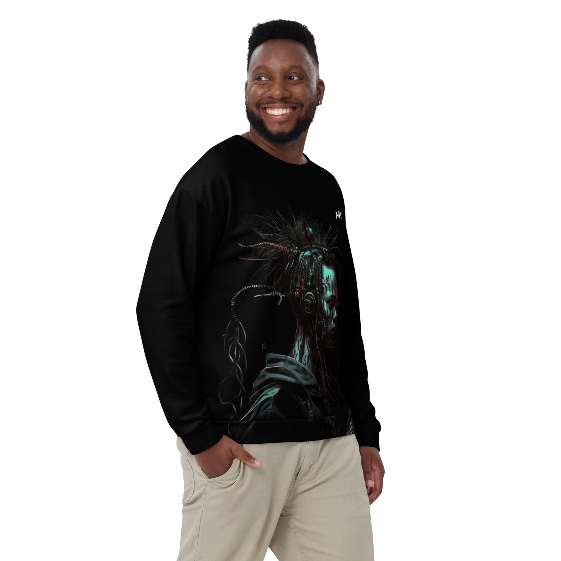 Cyberware assassin v7- Unisex Sweatshirt by DarkByteGear