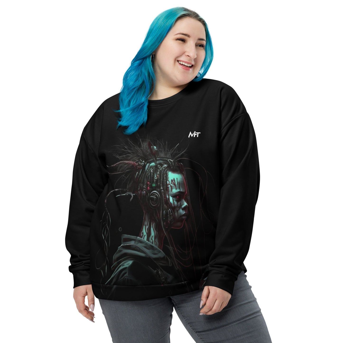 Cyberware assassin v7- Unisex Sweatshirt by DarkByteGear