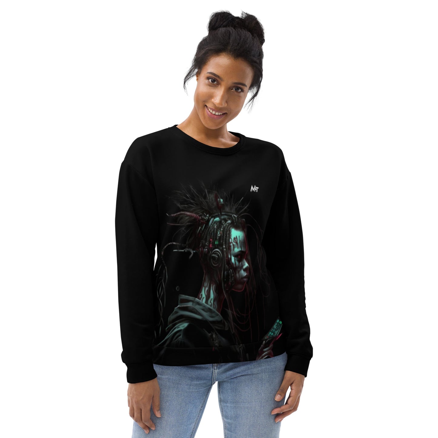 Cyberware assassin v7- Unisex Sweatshirt by DarkByteGear