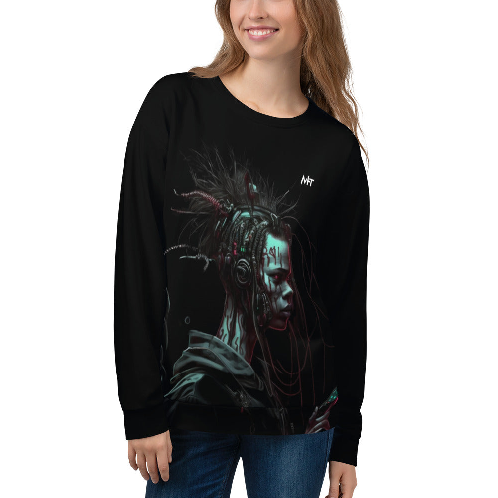 Cyberware assassin v7- Unisex Sweatshirt by DarkByteGear