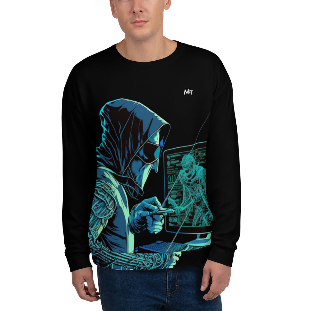CyberWare Assassin - Unisex Sweatshirt by DarkByteGear