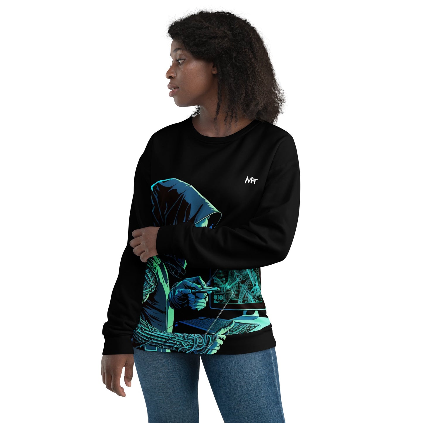 CyberWare Assassin - Unisex Sweatshirt by DarkByteGear