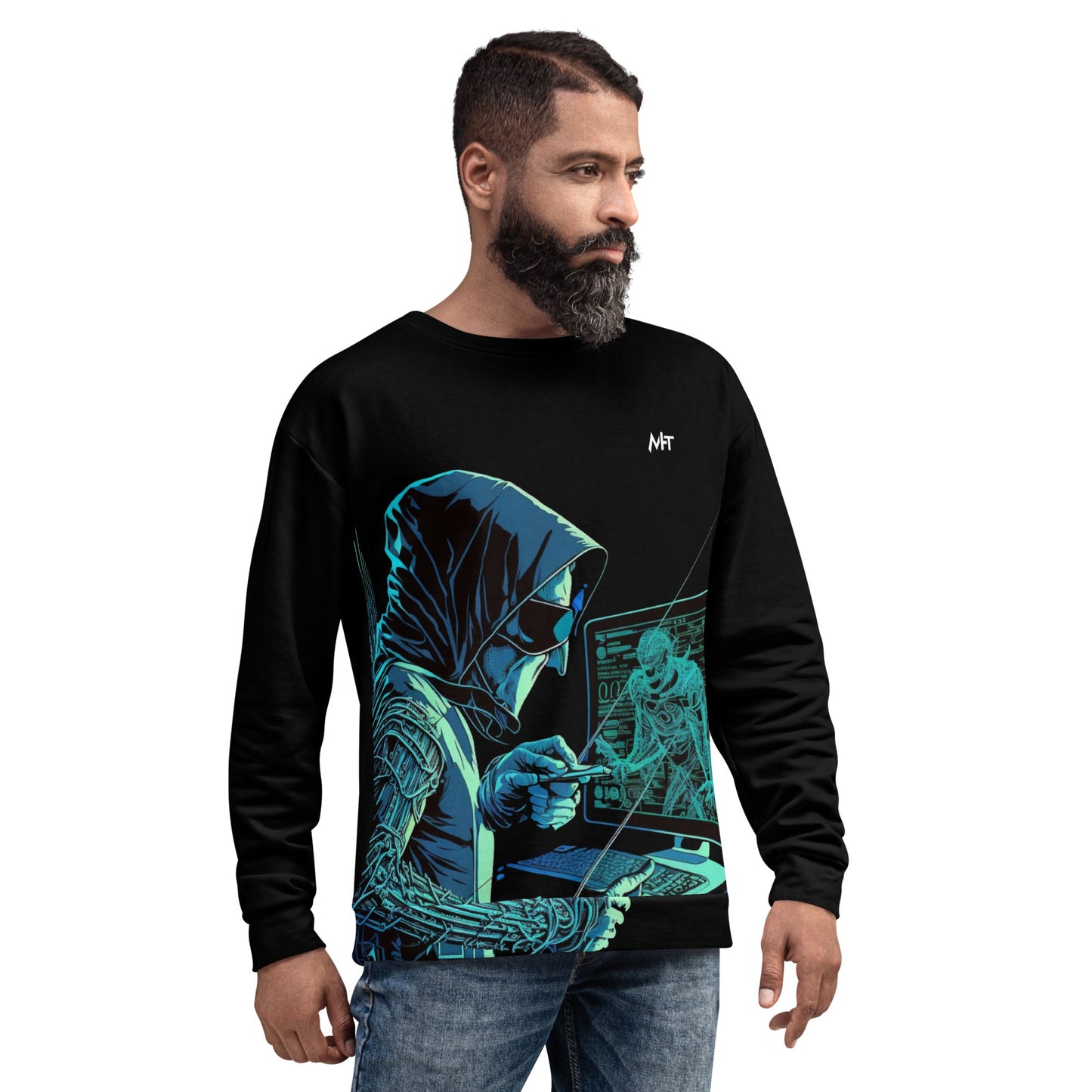 CyberWare Assassin - Unisex Sweatshirt by DarkByteGear