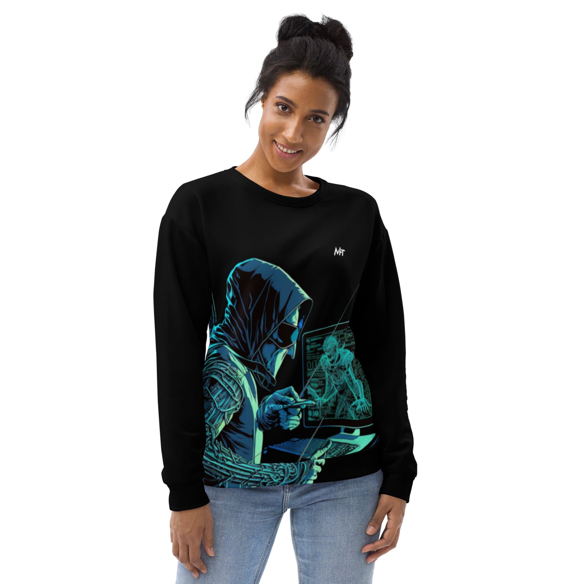 CyberWare Assassin - Unisex Sweatshirt by DarkByteGear
