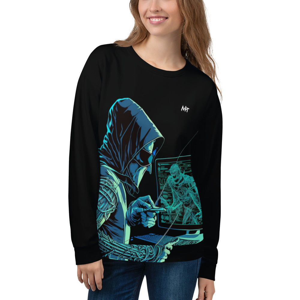 CyberWare Assassin - Unisex Sweatshirt by DarkByteGear
