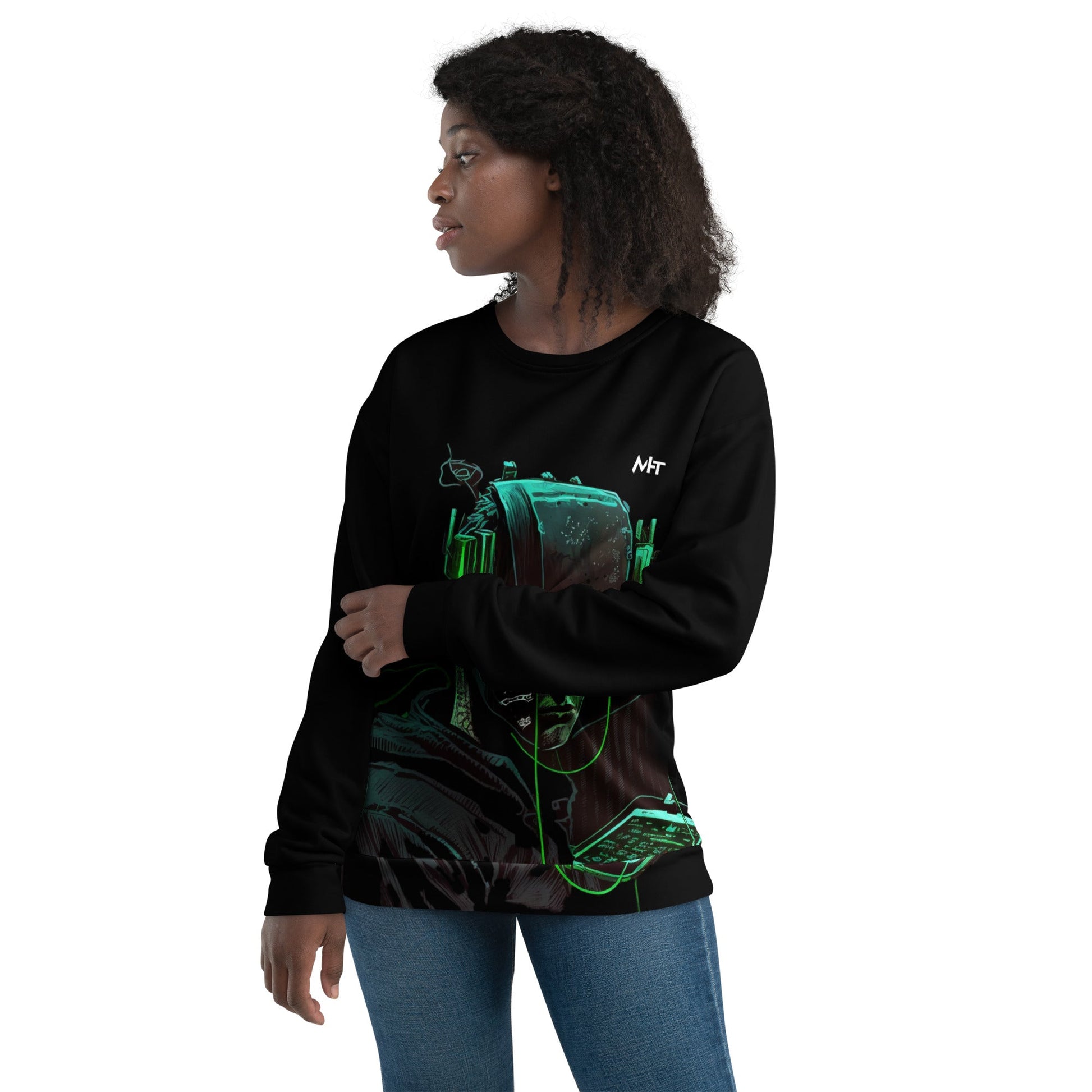 CyberWare Assassin V9 - Unisex Sweatshirt by DarkByteGear