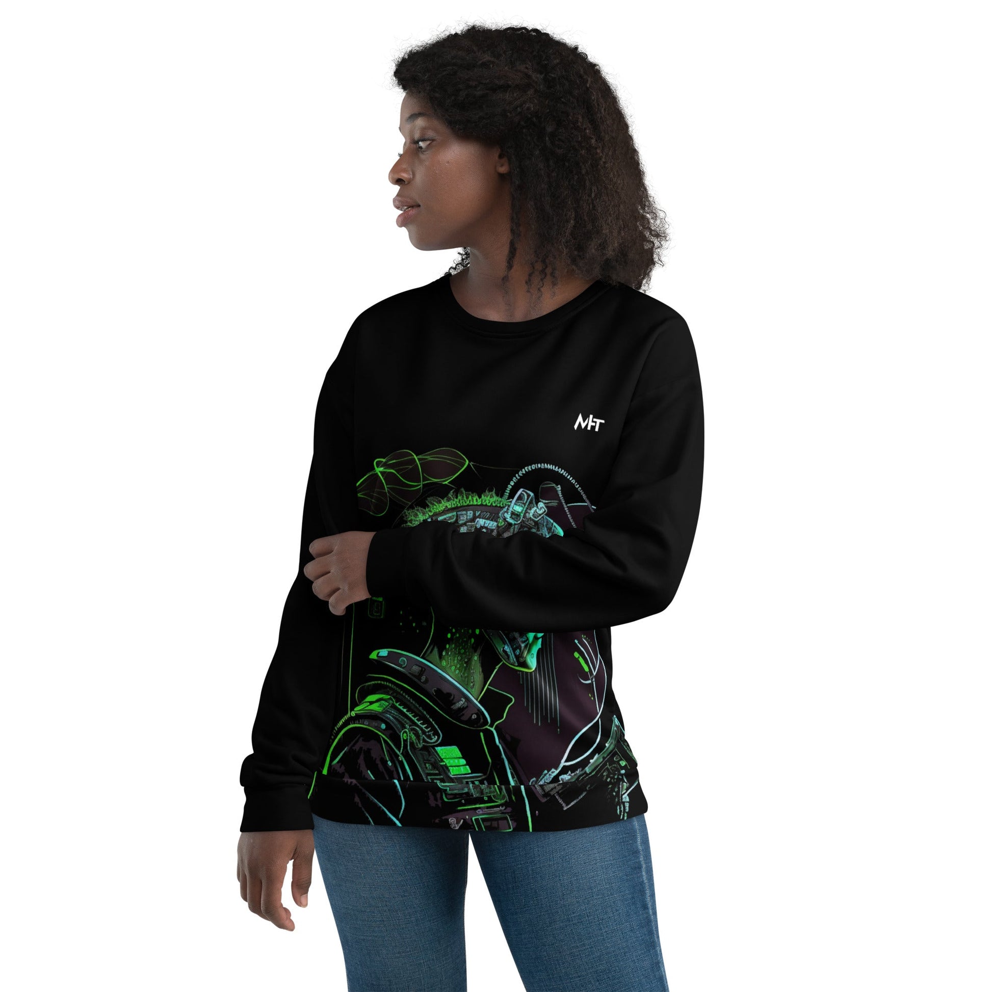 CyberWare Assassin V10 - Unisex Sweatshirt by DarkByteGear