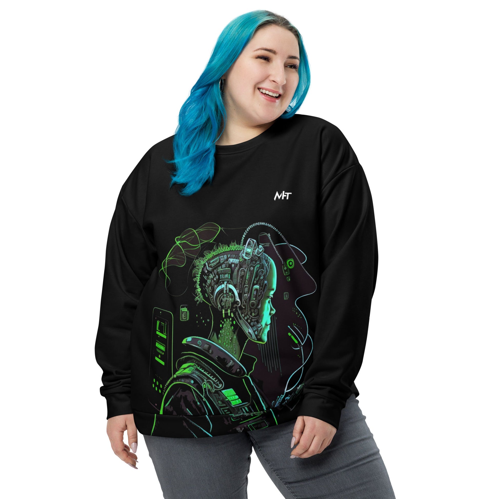 CyberWare Assassin V10 - Unisex Sweatshirt by DarkByteGear