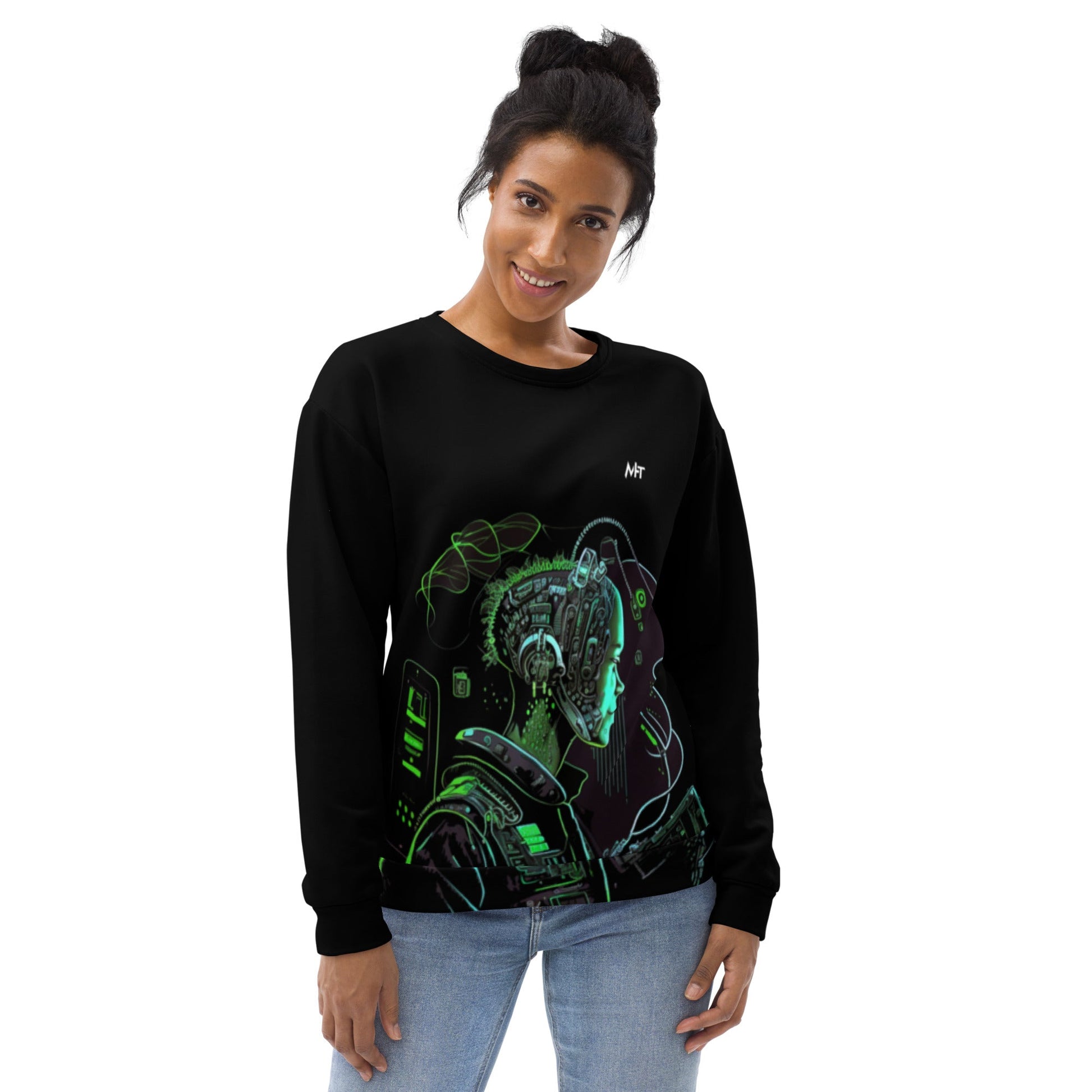 CyberWare Assassin V10 - Unisex Sweatshirt by DarkByteGear
