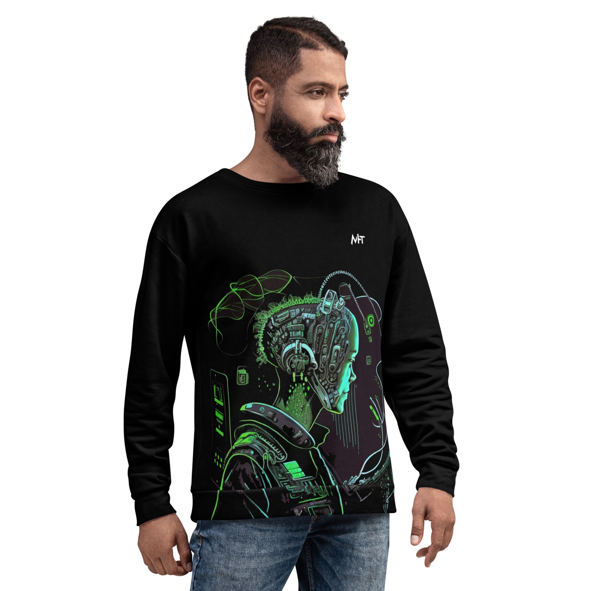 CyberWare Assassin V10 - Unisex Sweatshirt by DarkByteGear